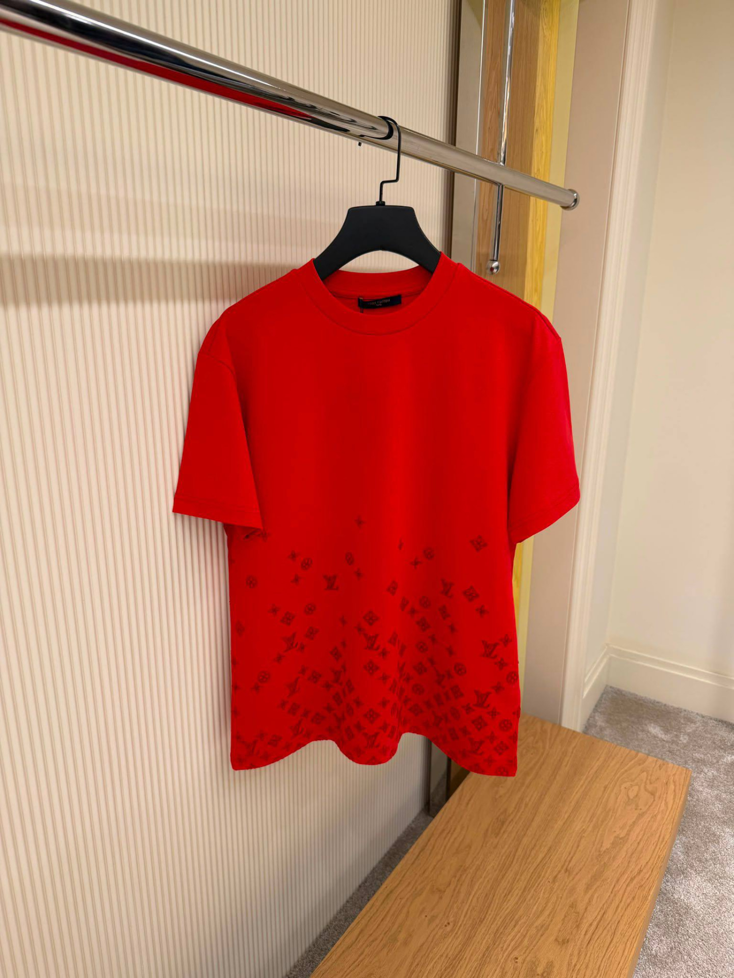 Louis Vuitton Gradient Signature Flock T-Shirt