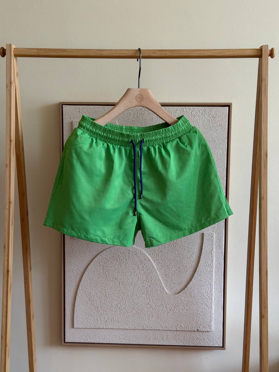 Fendi Timeless Nylon Swim Shorts – Green