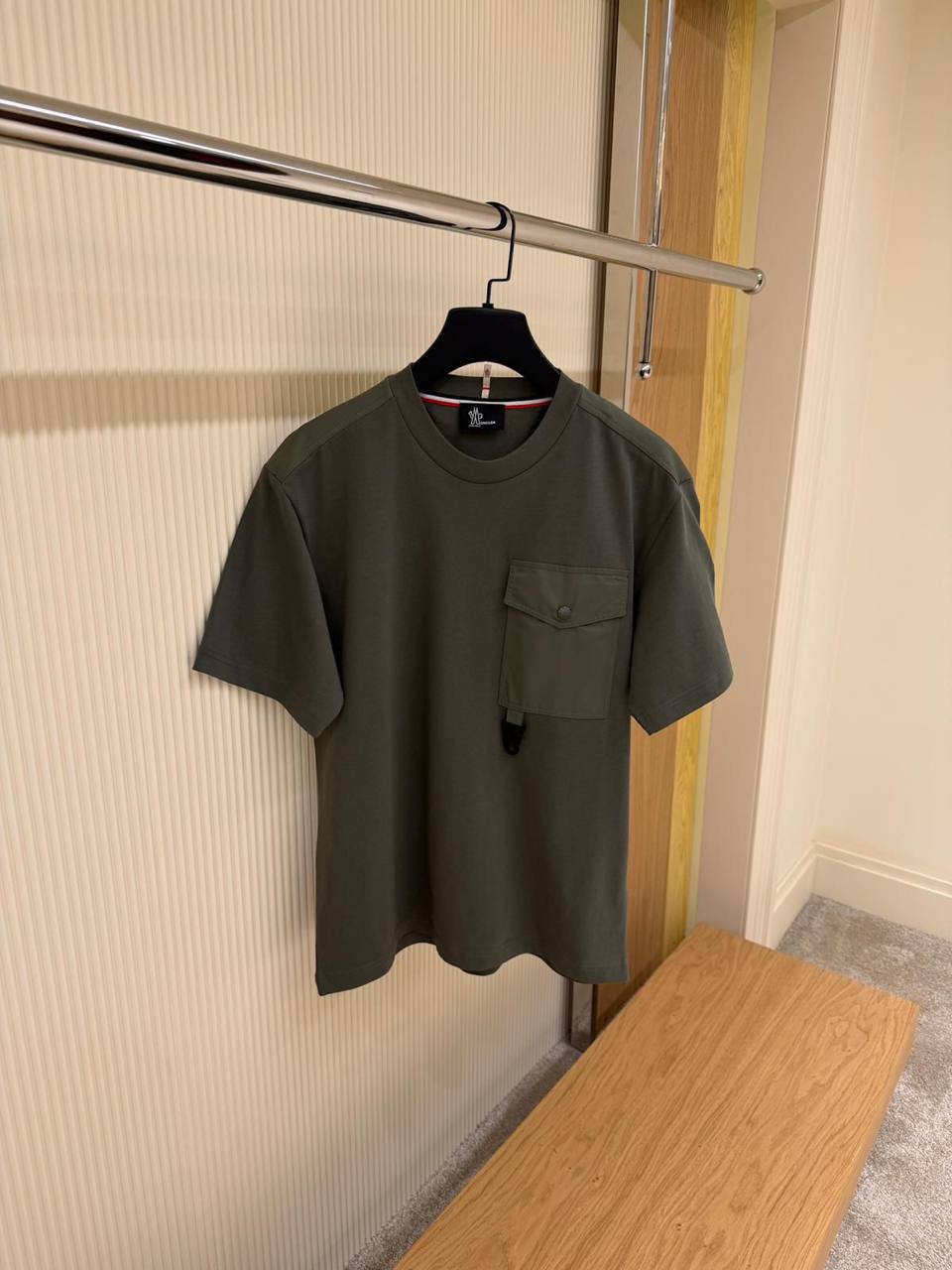 Moncler Grenoble Pocket T-Shirt – Olive