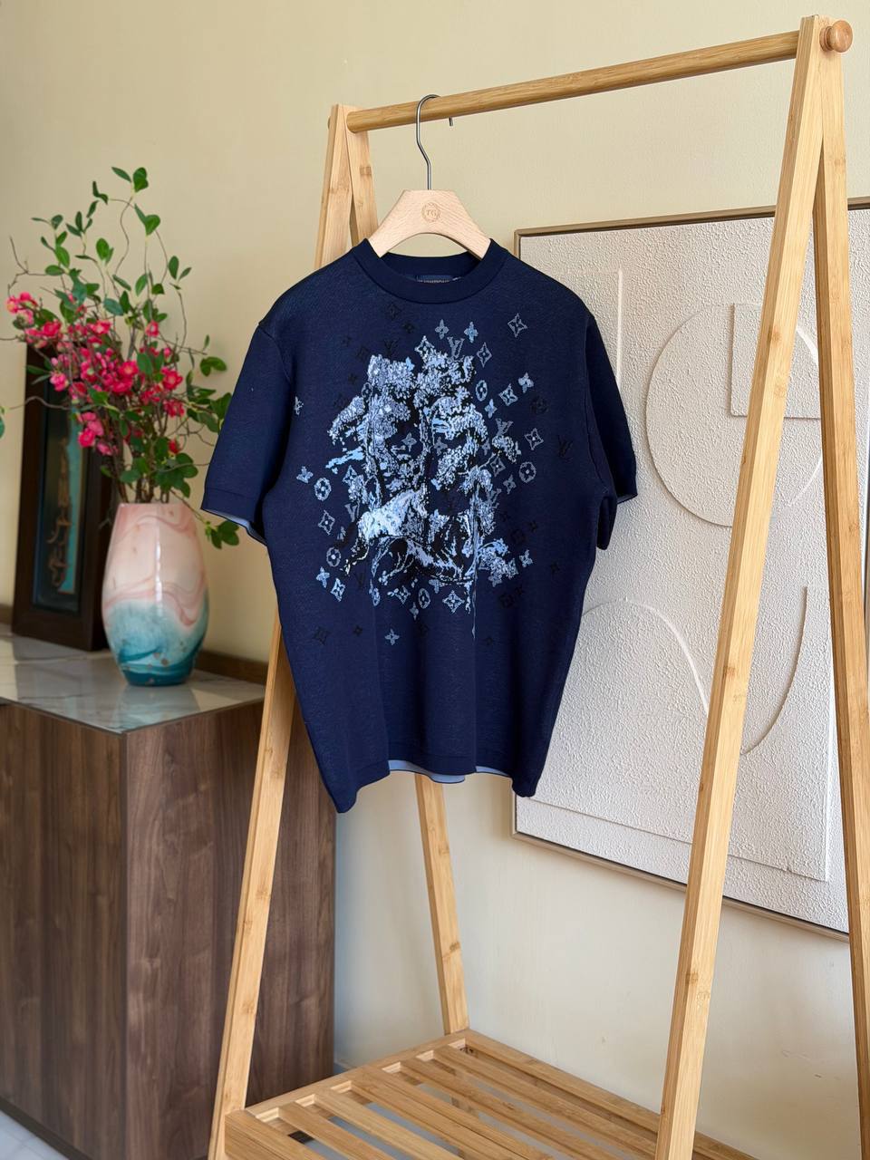 Louis Vuitton Monogram Equestrian Knit T-Shirt