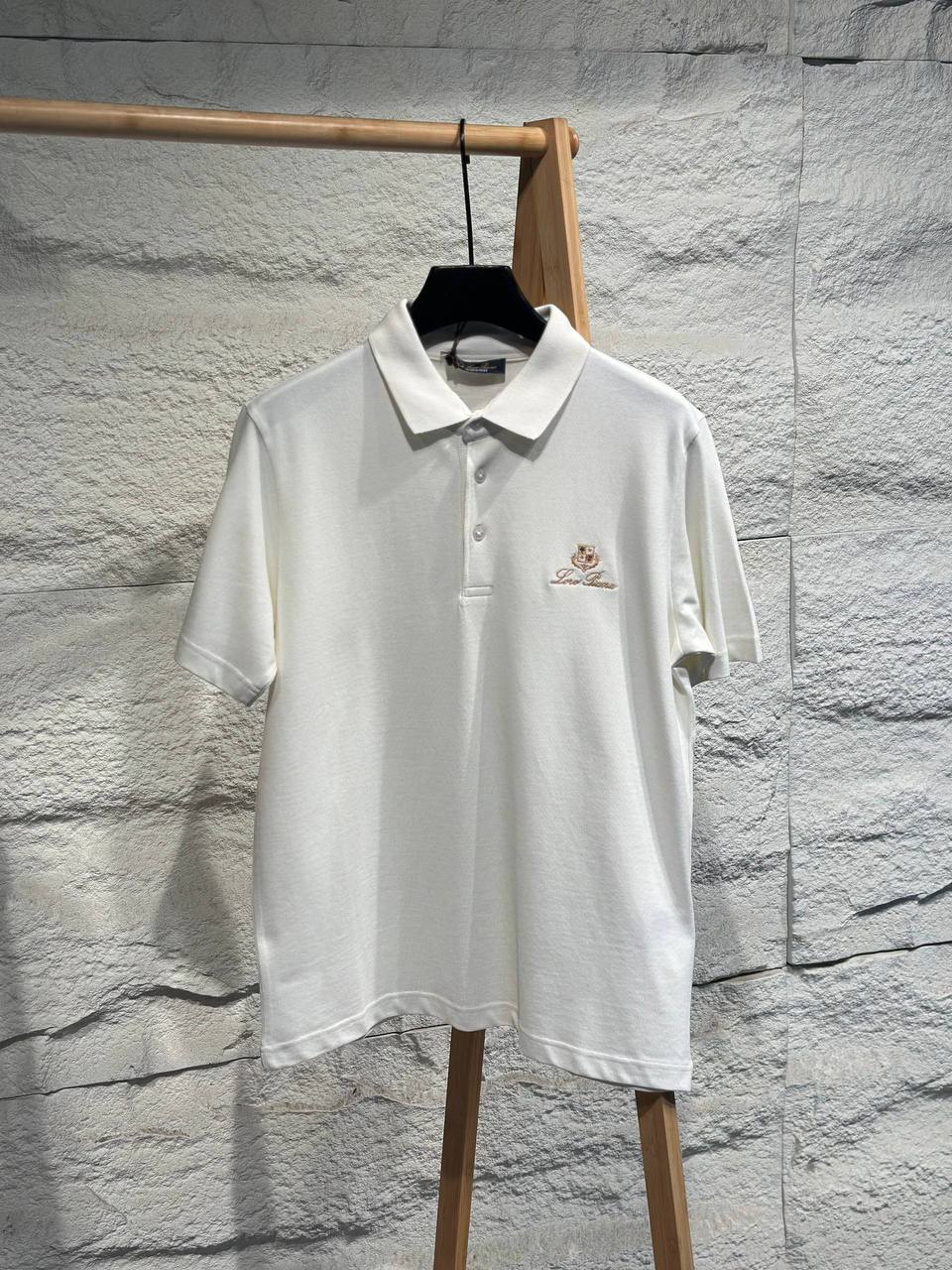 Loro Piana Crest Piqué Polo