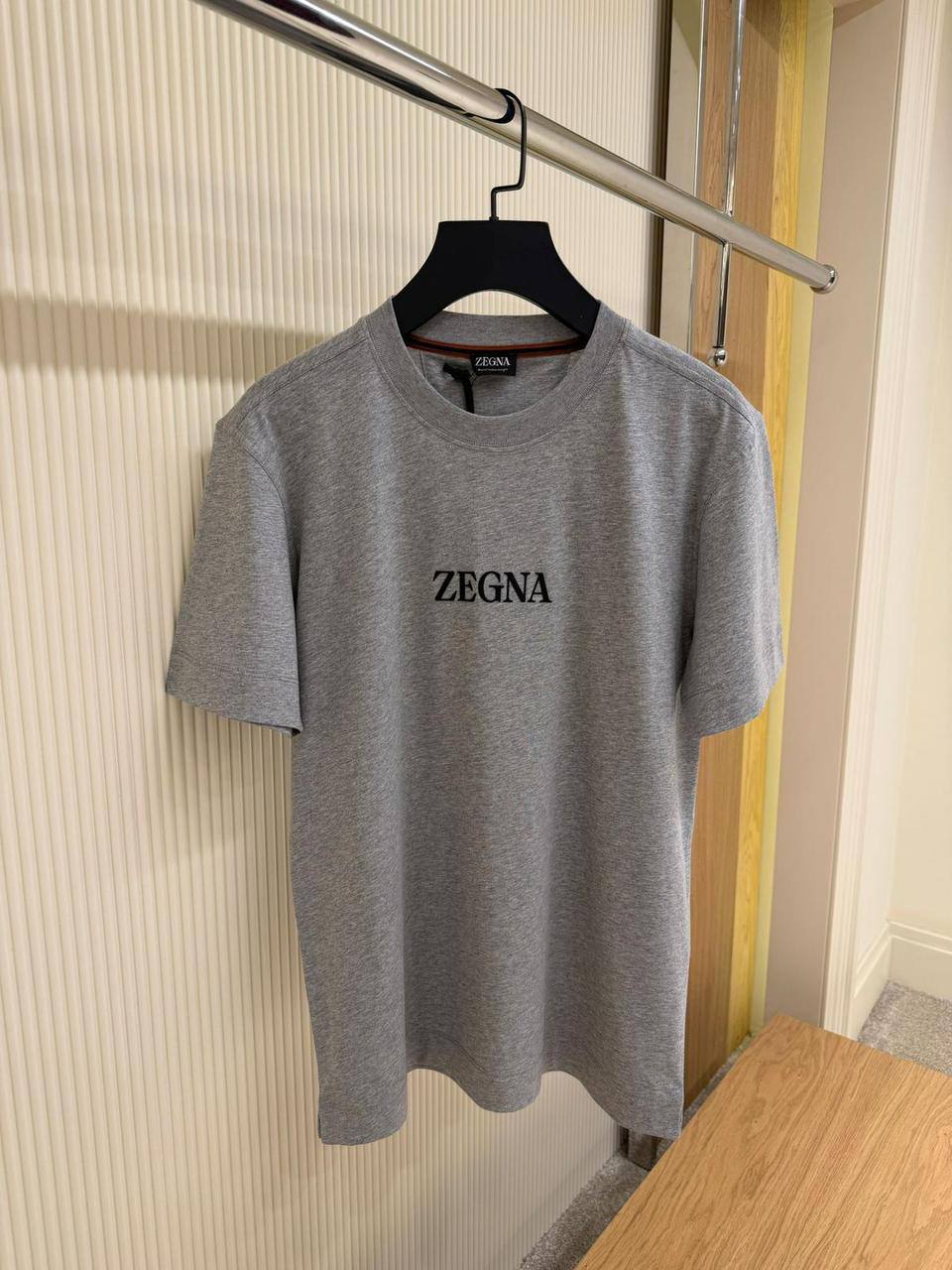 Zegna #UseTheExisting™ Cotton T-Shirt – Grey