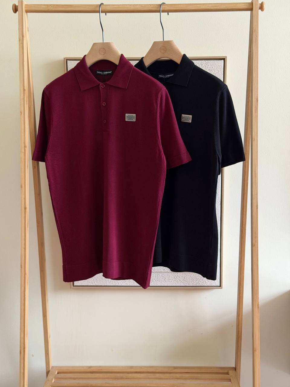 Dolce & Gabbana Logo Plaque Polo