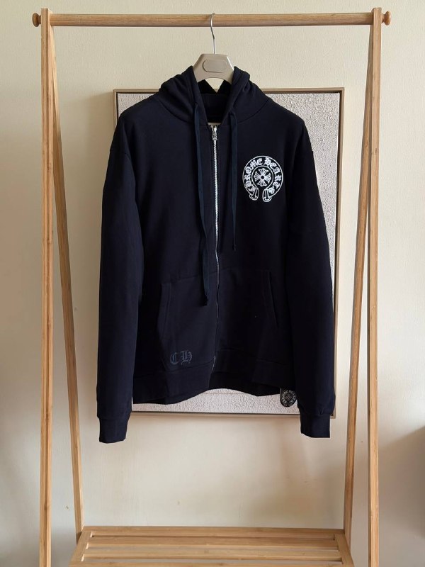 Chrome Hearts Horseshoe Zip Hoodie