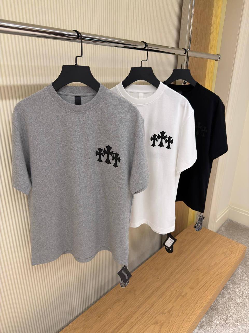 Chrome Hearts Hollywood Cemetery Cross T-Shirt