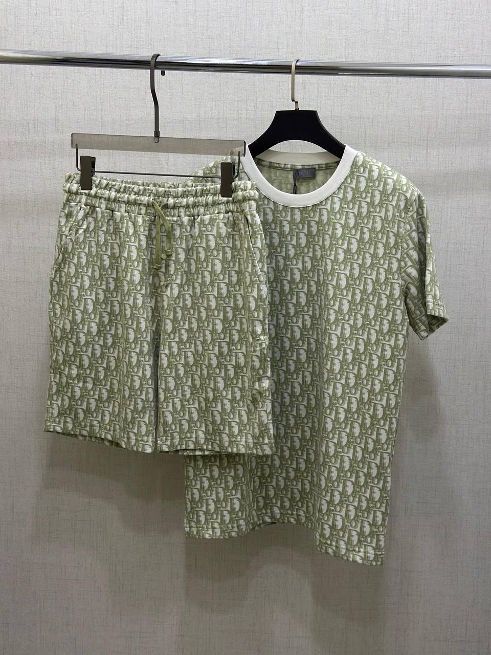 Dior Oblique Monogram T-Shirt & Shorts Set