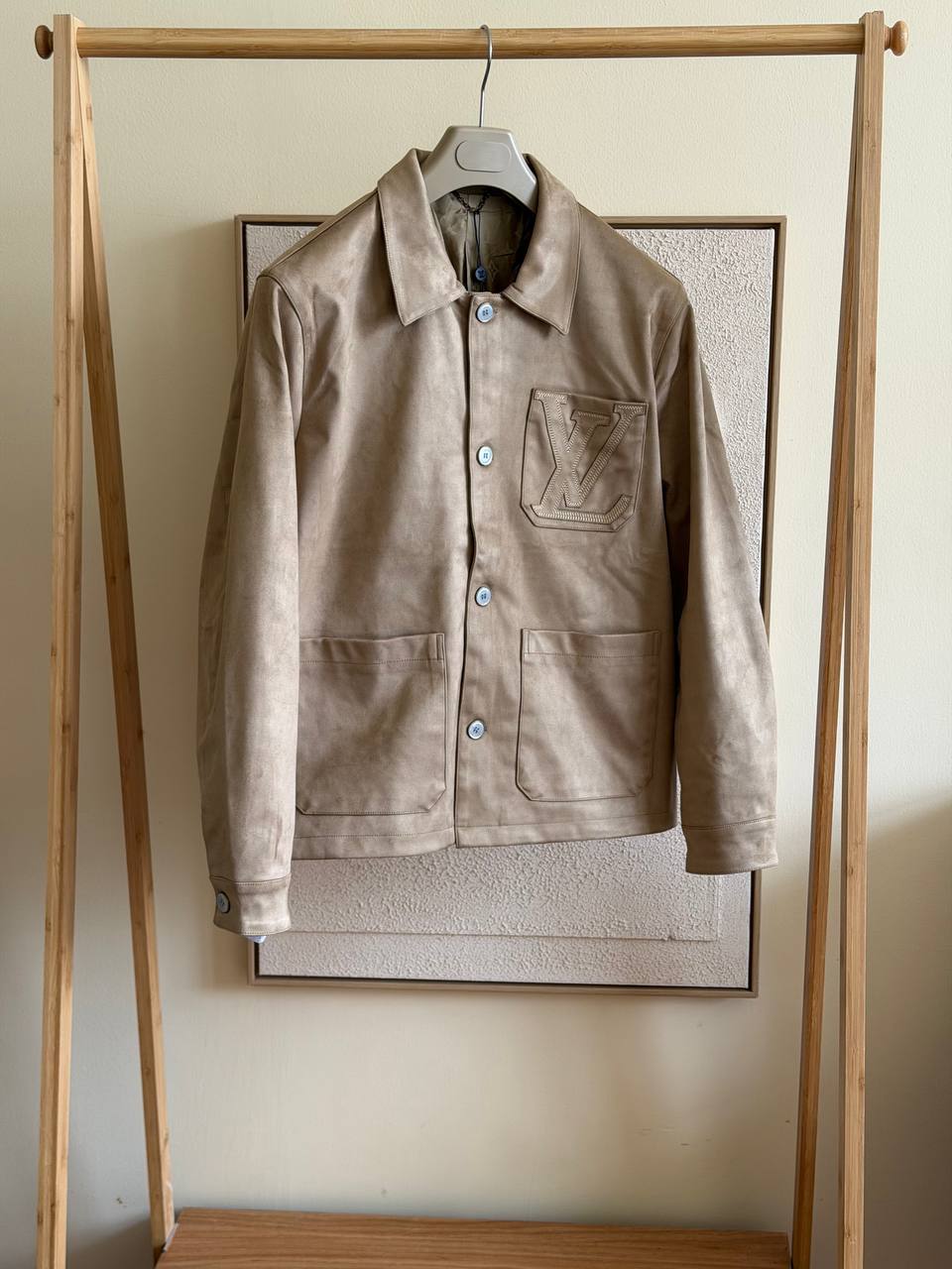 Louis Vuitton Light Suede Workwear Jacket
