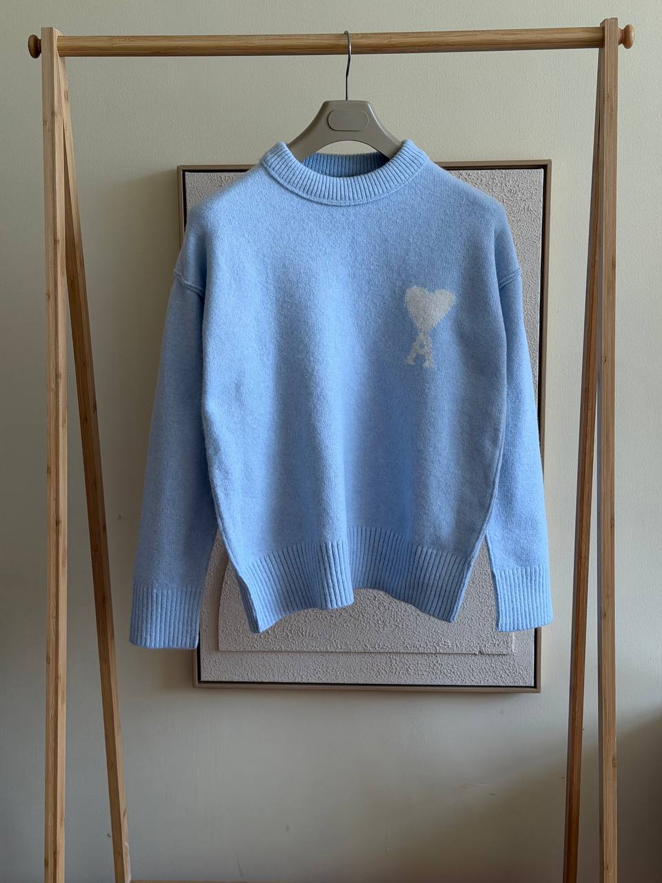 Ami Paris Ami de Coeur Crewneck Sweater