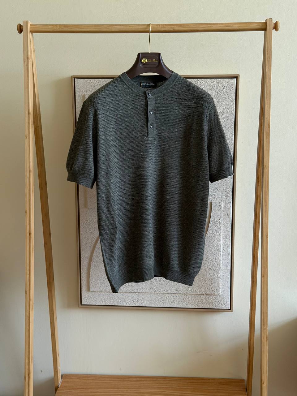 Loro Piana Linen Knit Henley
