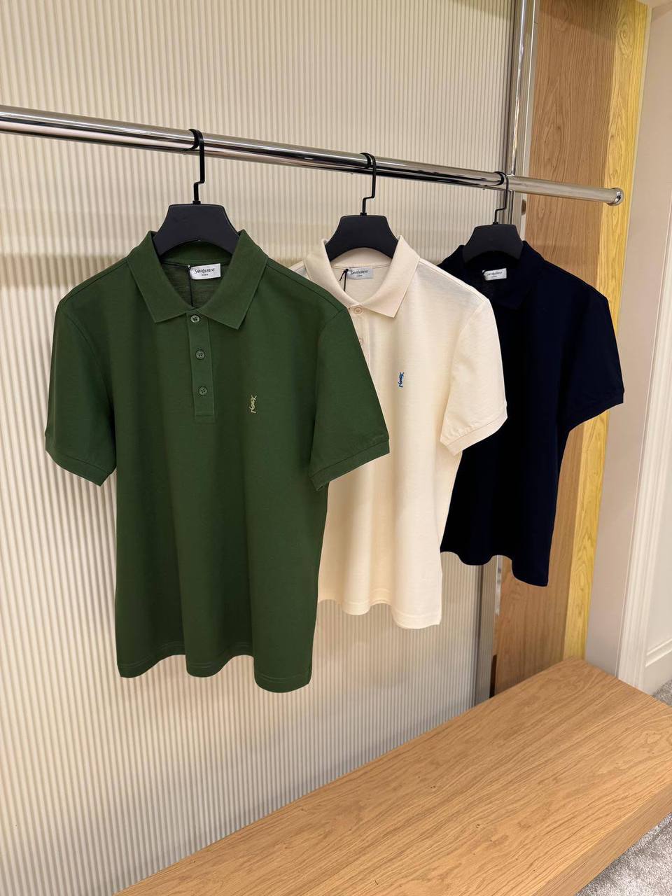 Saint Laurent YSL Logo Polo