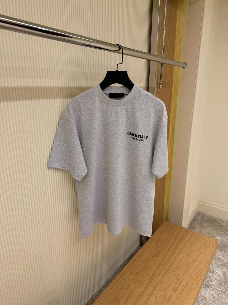 Essentials Fear of God T-Shirt – Heather Grey