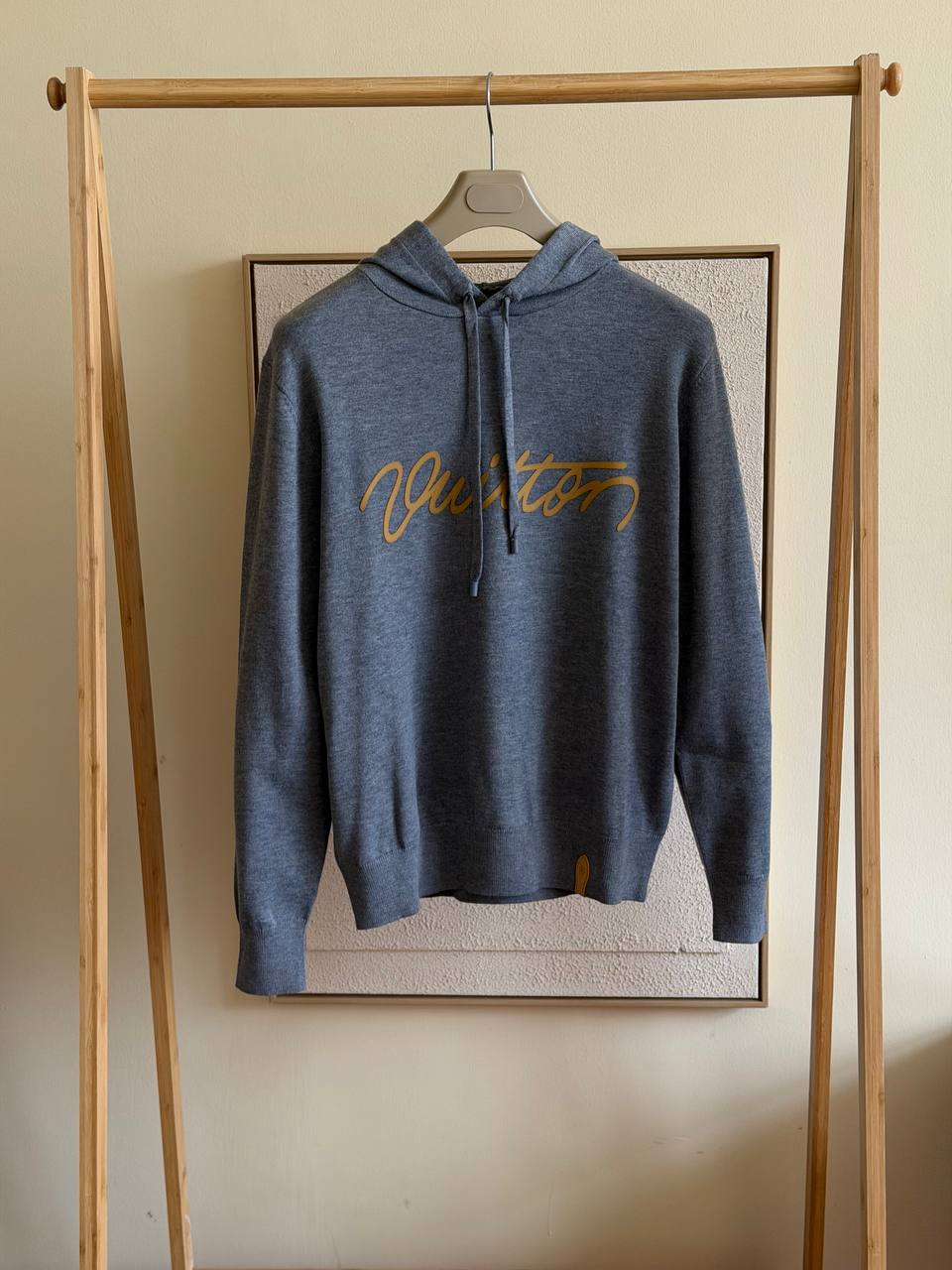 Louis Vuitton Signature Hoodie (Grey)