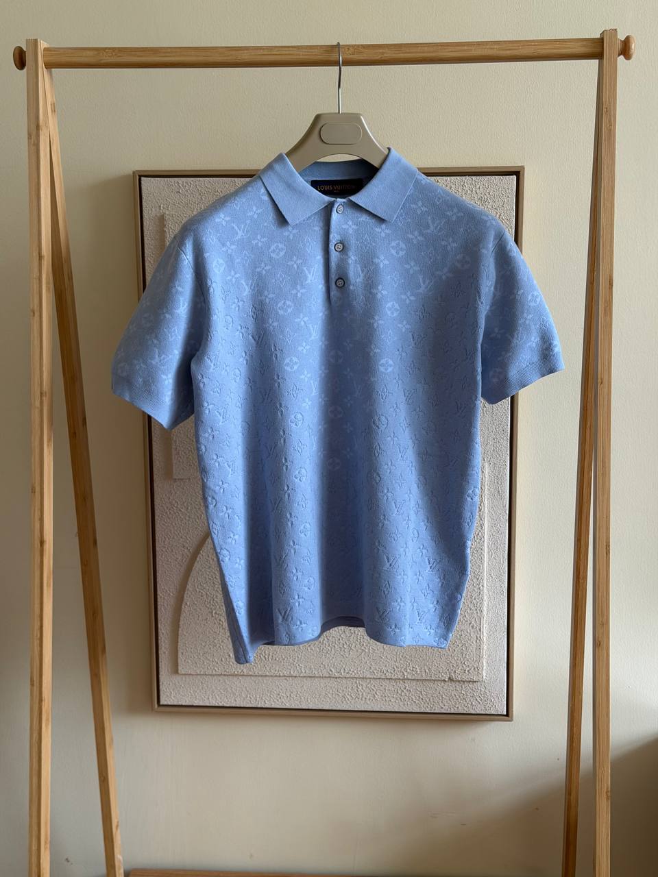 Louis Vuitton Monogram French Terry Polo Shirt