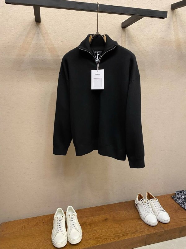 Chanel CC Knit Hoodie