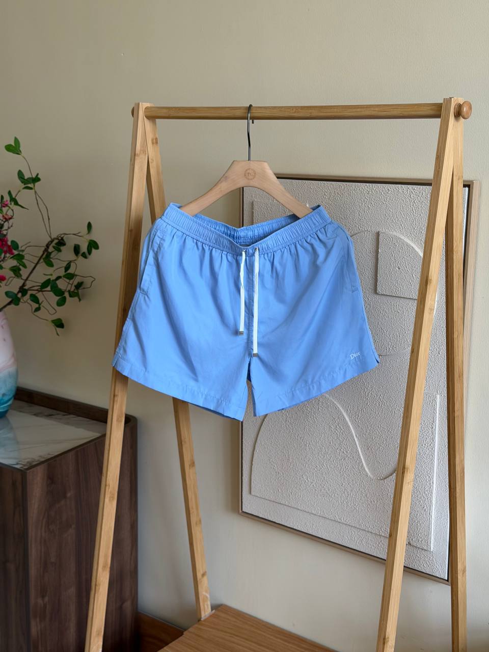 Dior Dioriviera Swim Shorts — Light Blue
