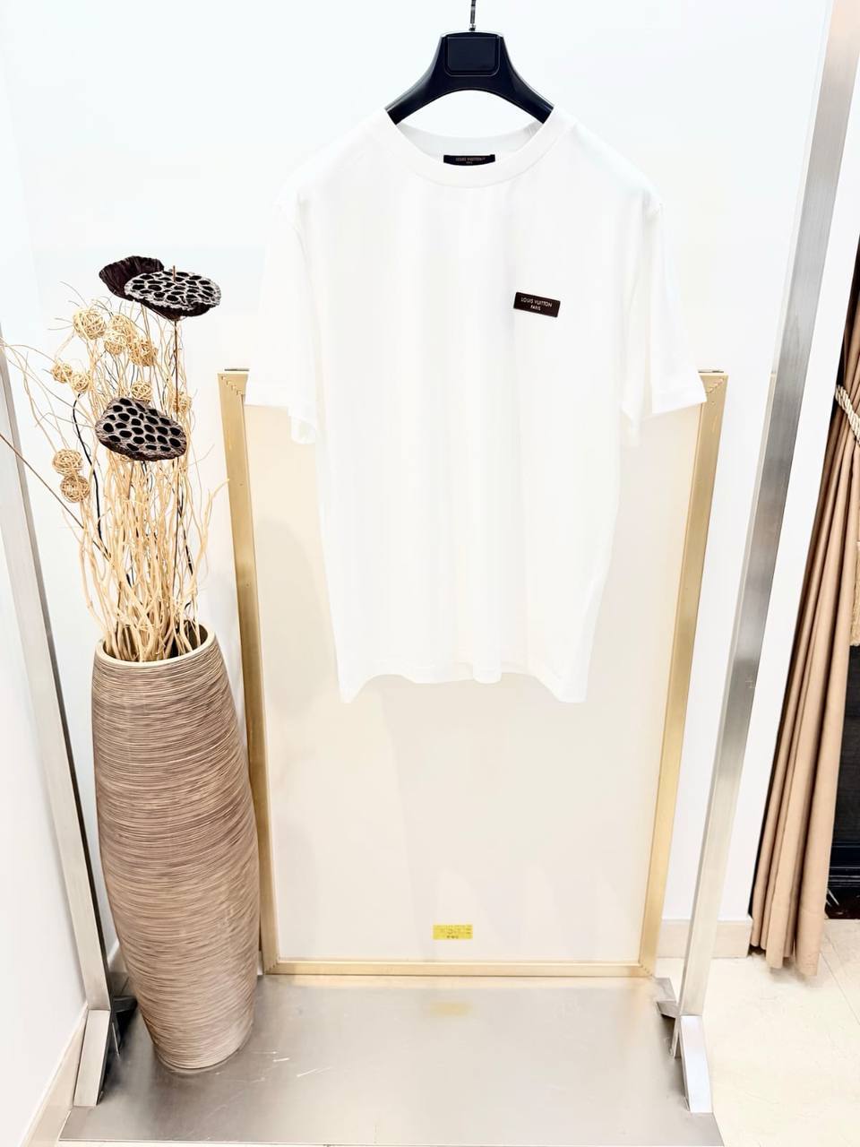 Louis Vuitton Leather Patch T-Shirt