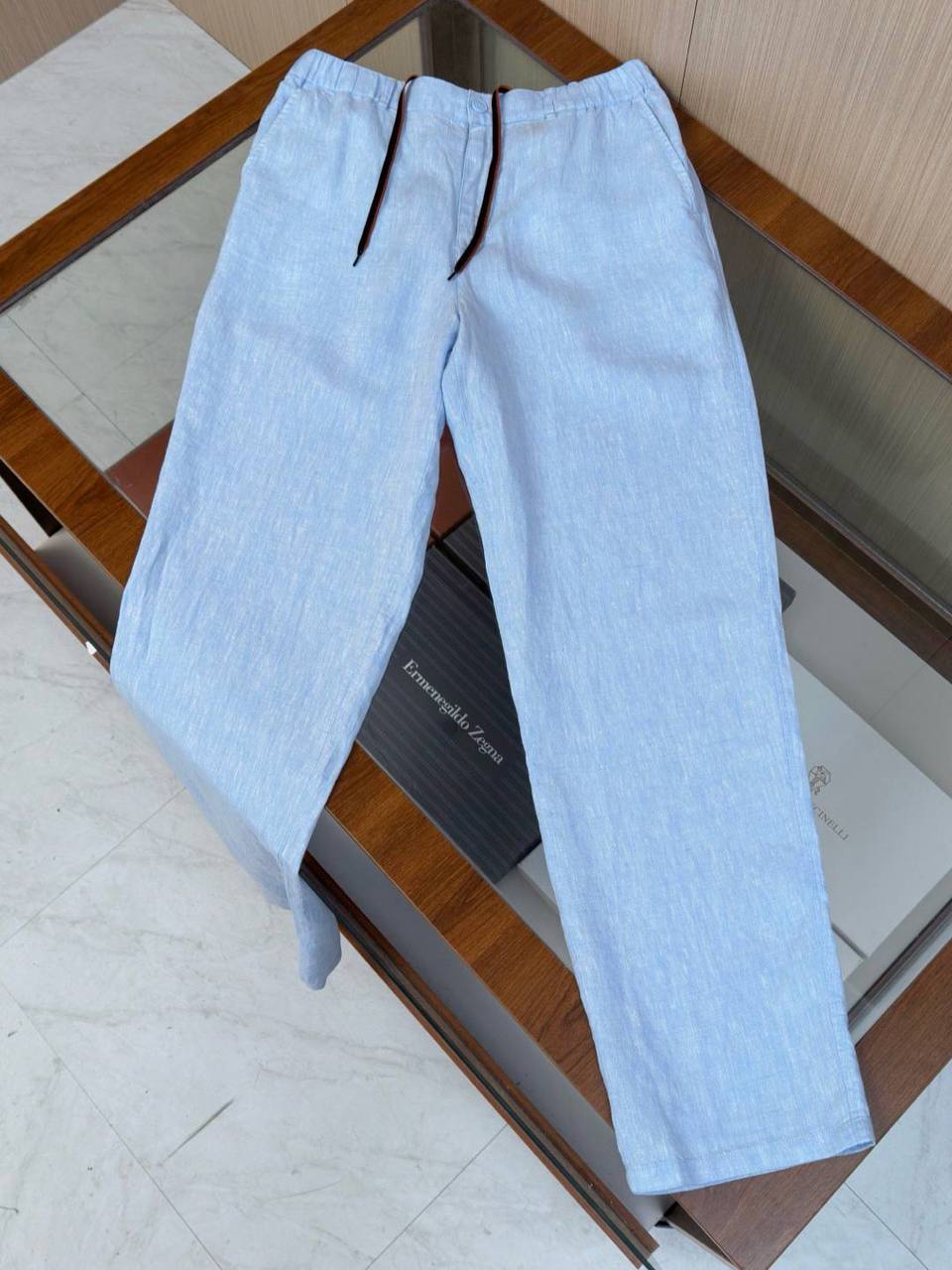 Loro Piana Linen Shirt & Trouser Set