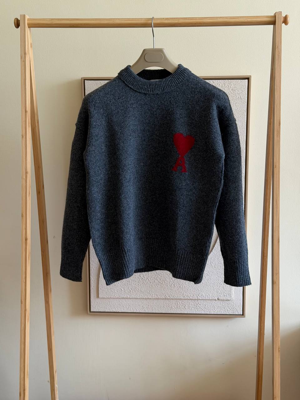 Ami Paris Ami de Coeur Crewneck Sweater