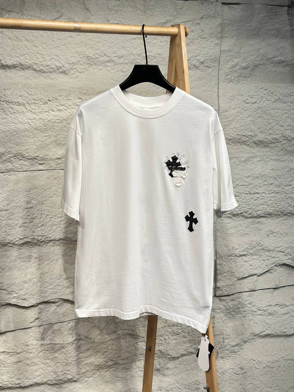 Chrome Hearts Multi Cross Patch T-Shirt — White