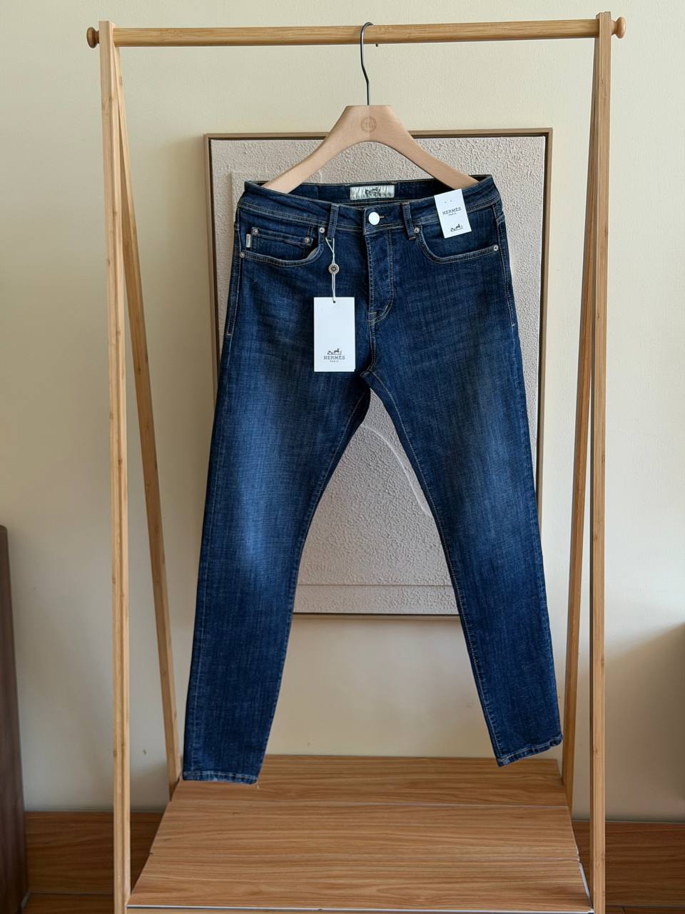 Hermès Slim Jeans – Dark Blue