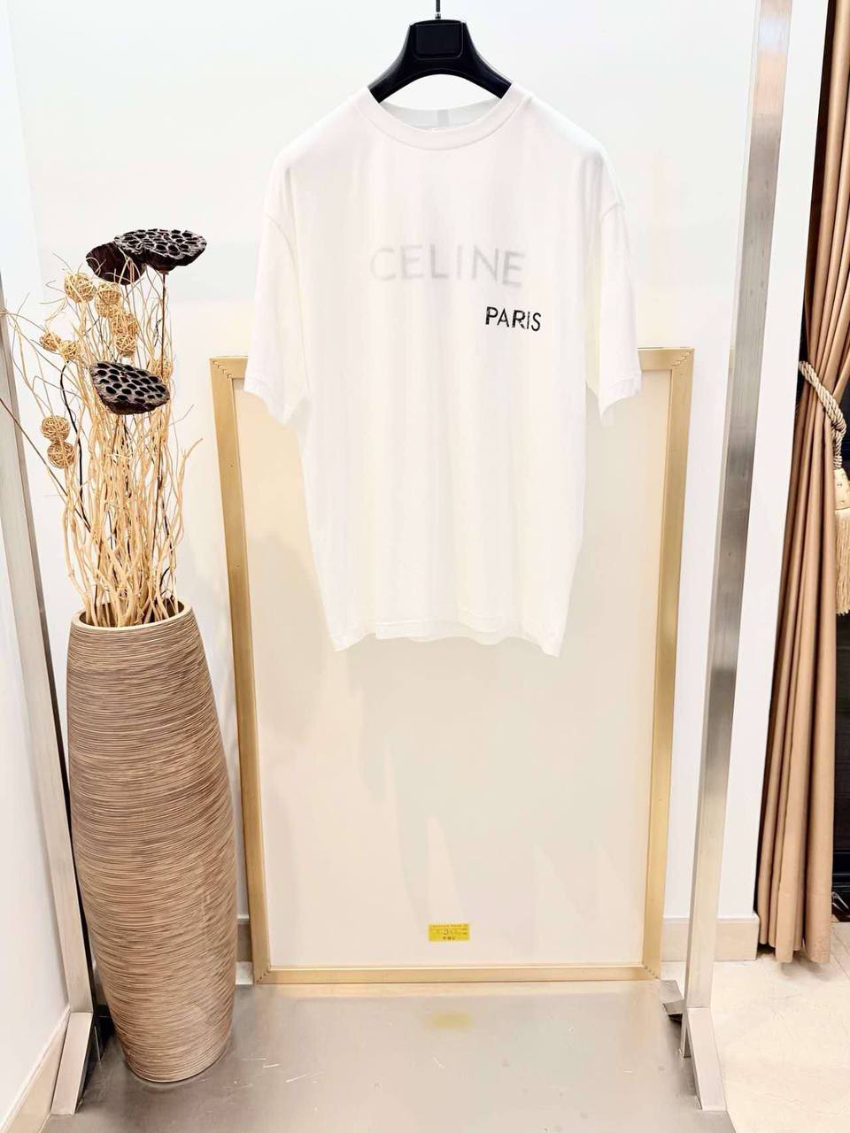 Celine Paris Faded Logo T-Shirt