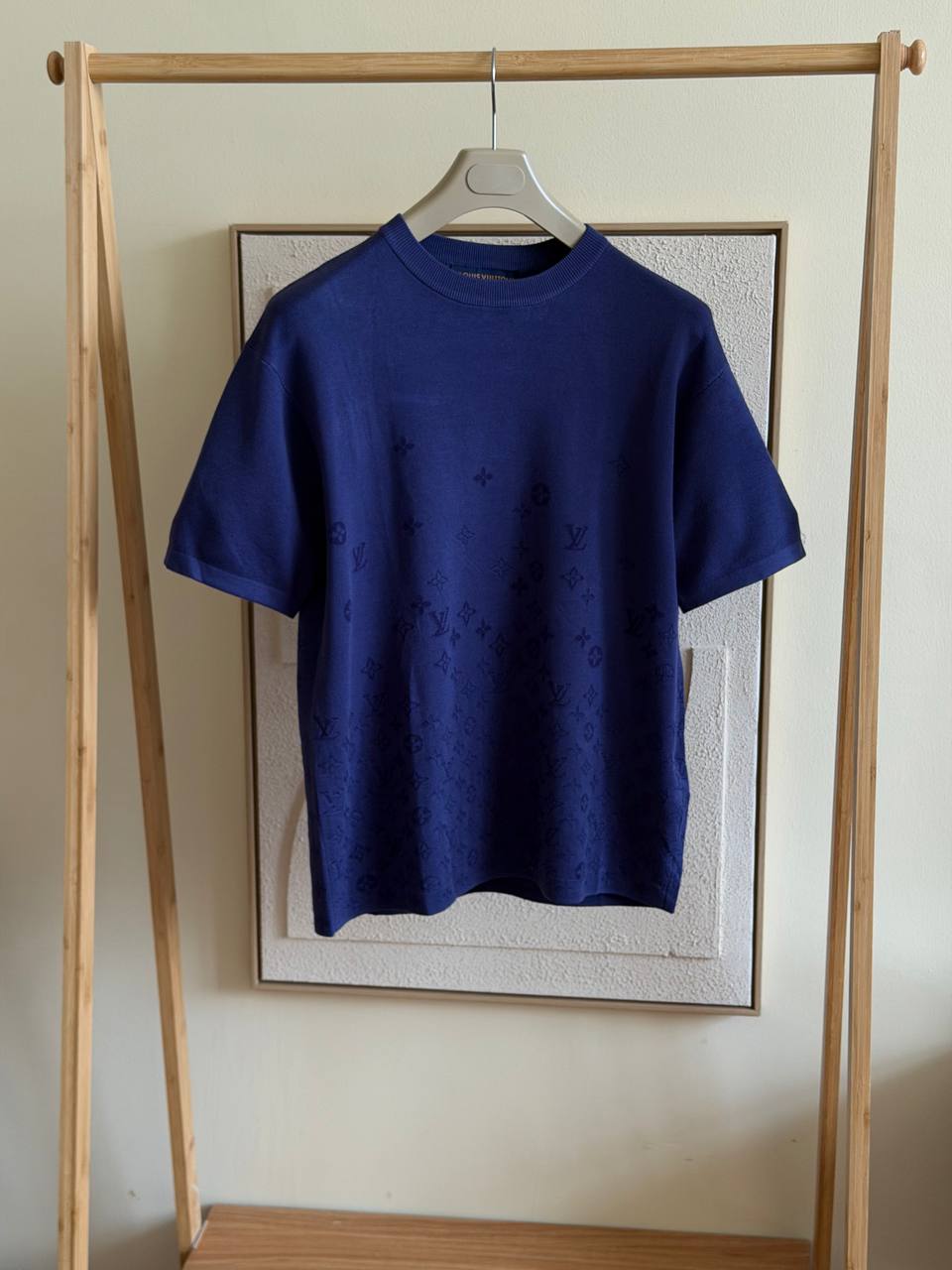 Louis Vuitton Gradient Signature Flock Print T-Shirt