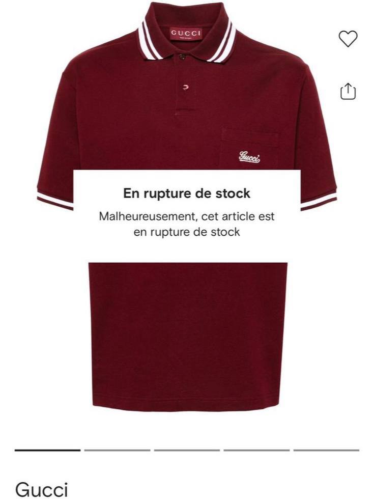 Gucci Logo-Embroidered Polo Shirt