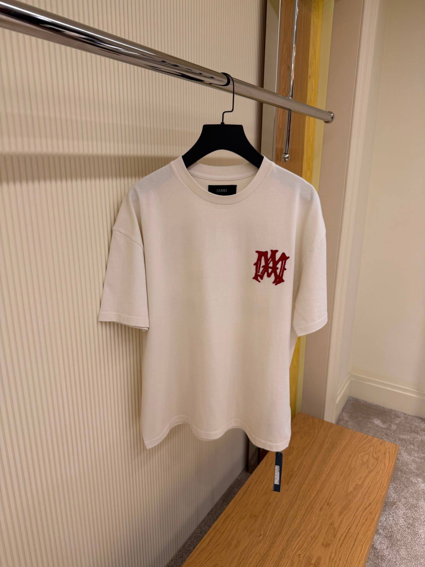 Amiri MA Hollywood T-Shirt - Cream