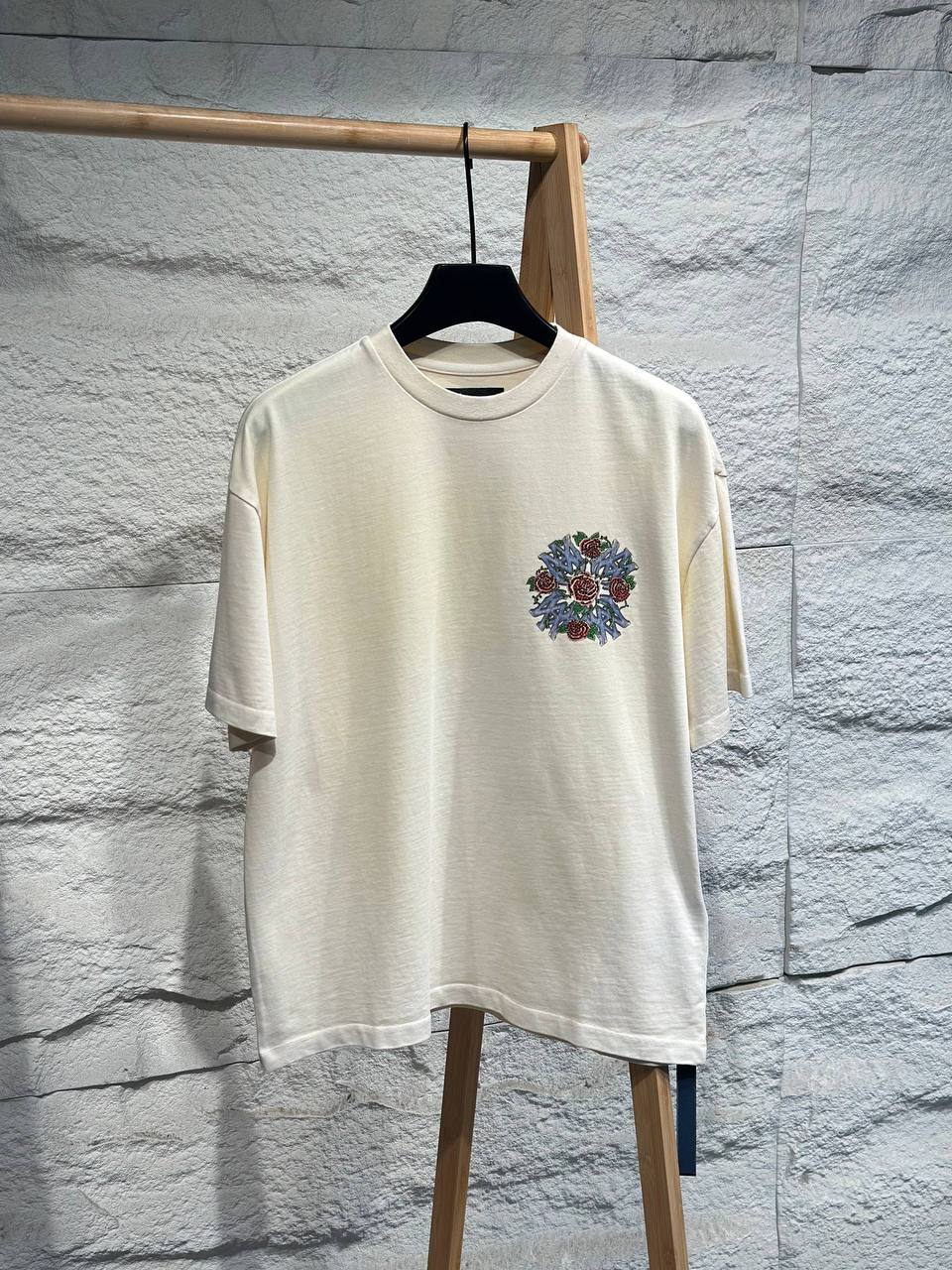Amiri Hollywood Out For Trouble Roses Tee