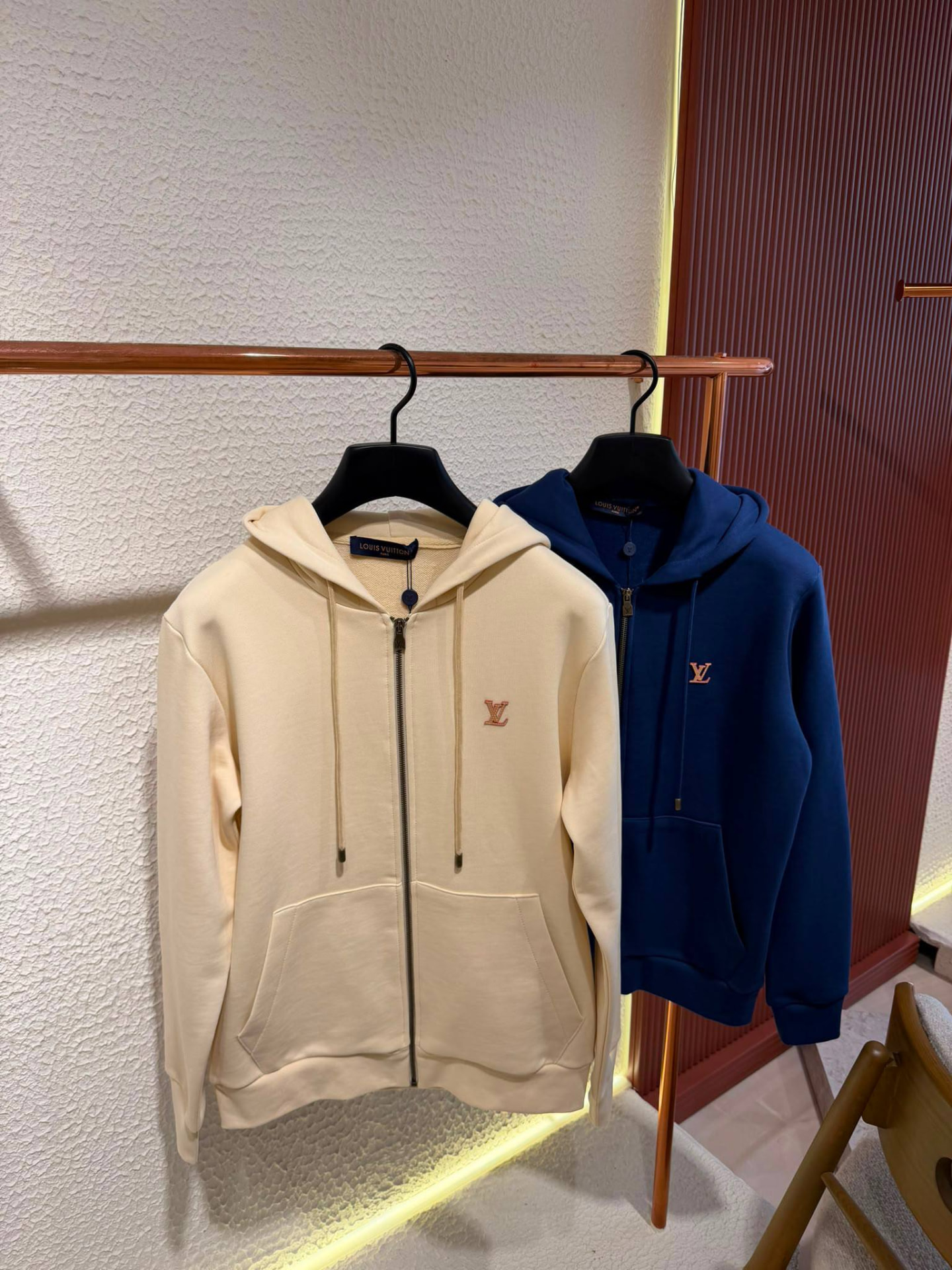 Louis Vuitton Signature Zipped Hoodie