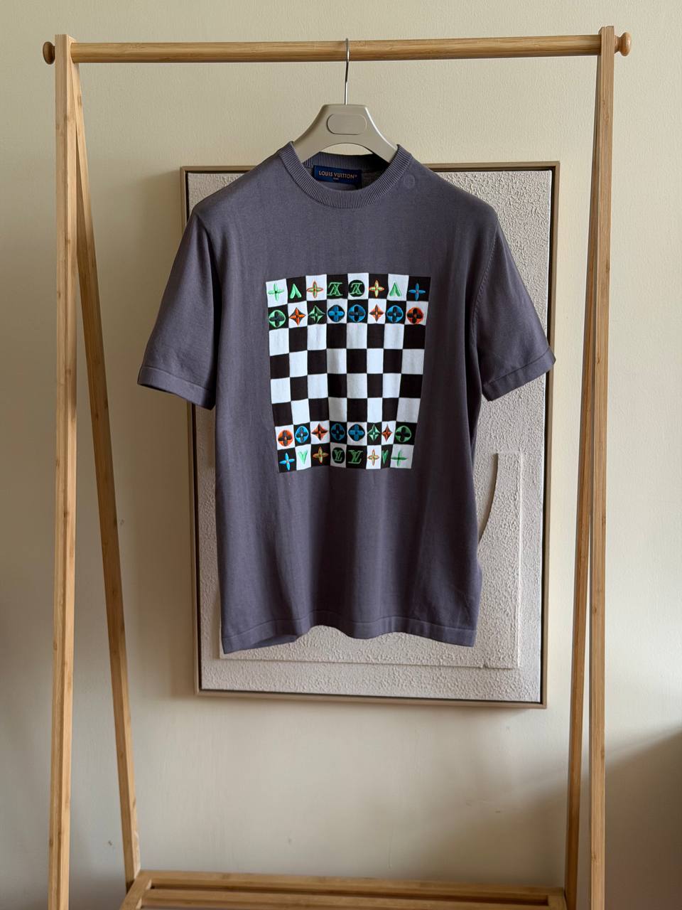 Louis Vuitton Damier Chess Knit T-Shirt