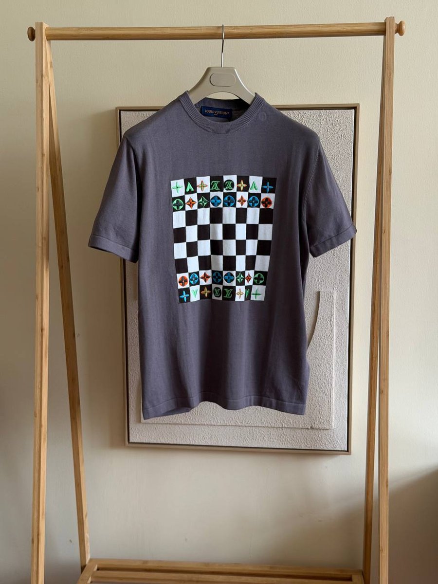 Louis Vuitton Damier Chess Knit T-Shirt