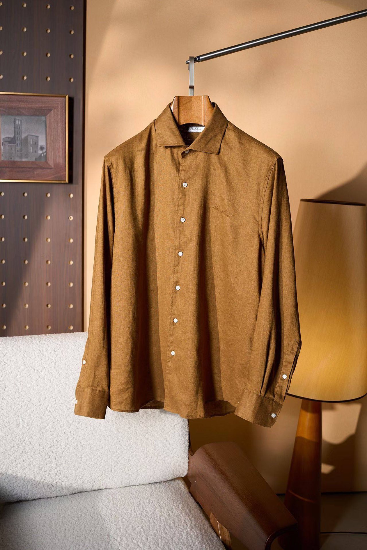 Loro Piana Linen Shirt - Tan