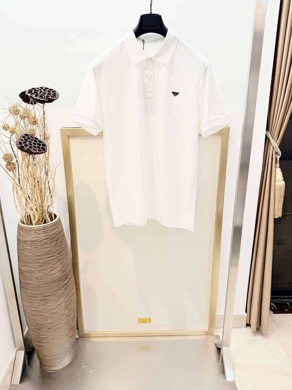 Prada Piqué Polo Shirt