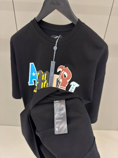Amiri Varsity Logo T-Shirt - Black