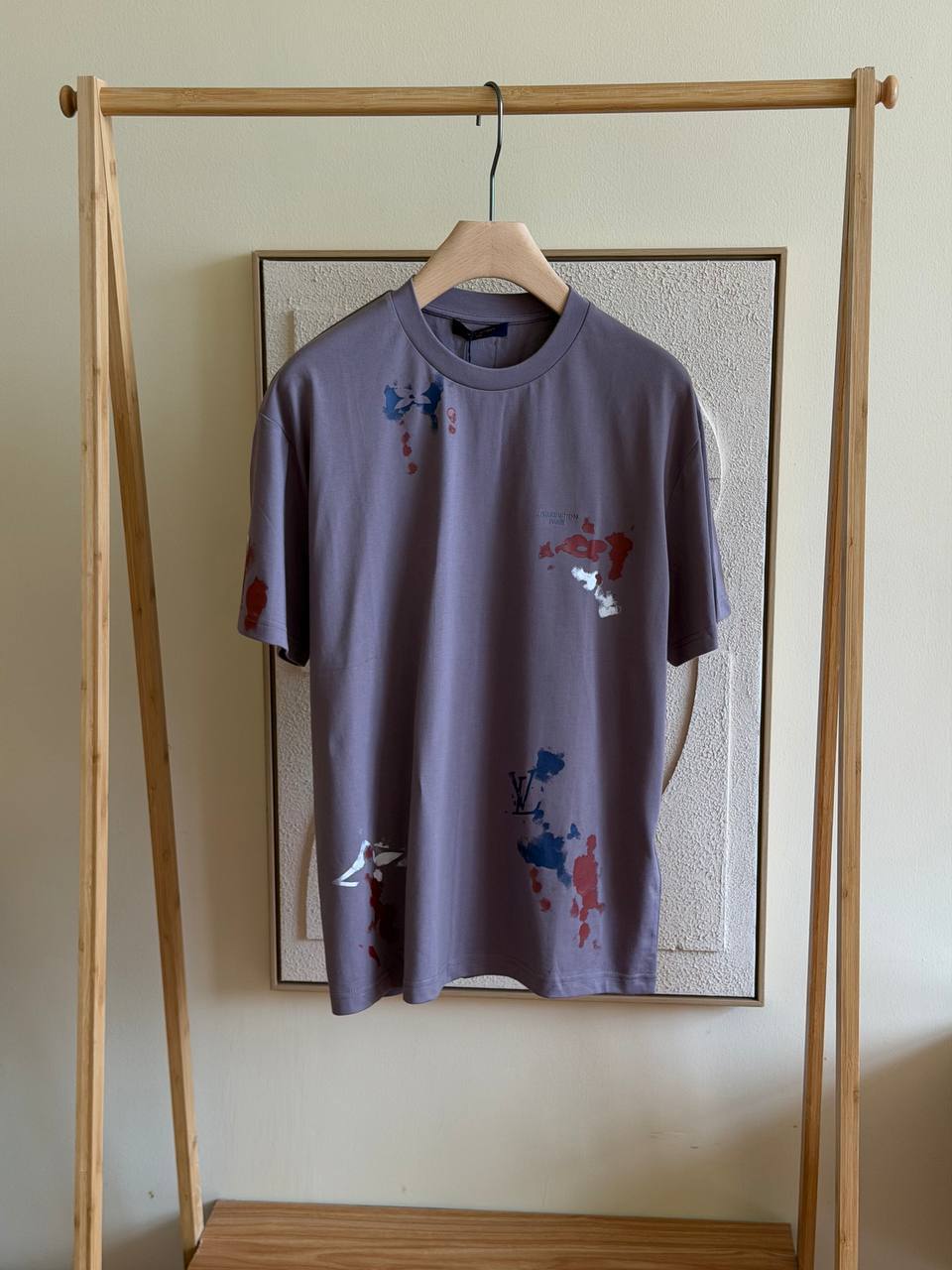 Louis Vuitton Paint Graphic T-Shirt