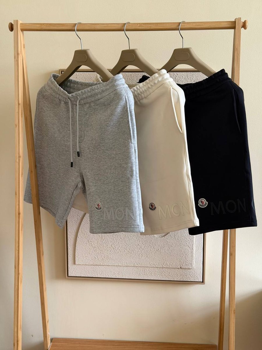 Moncler Logo Terry Shorts