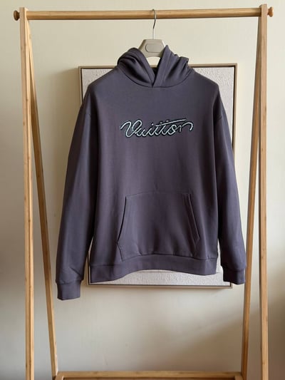Louis Vuitton Beaded Script Hoodie