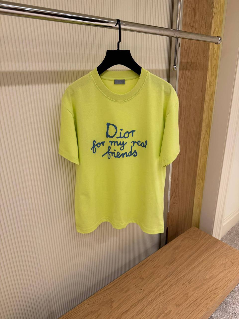 Dior and Hylton Nel Relaxed-Fit T-Shirt — Lime