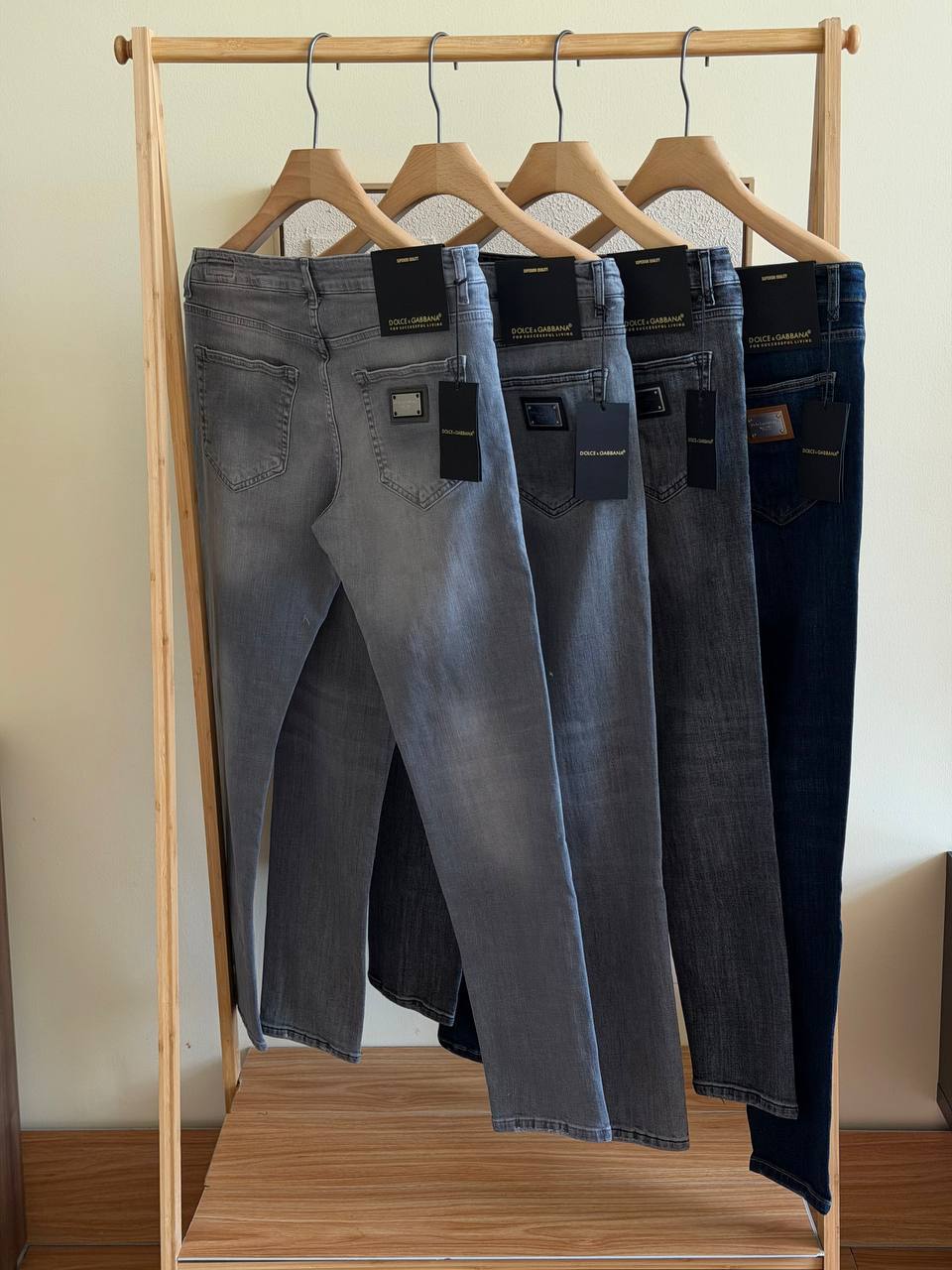 Dolce & Gabbana Slim Jeans – Charcoal