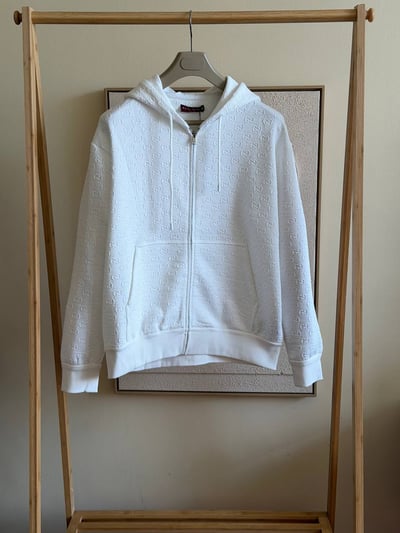 Gucci GG Jacquard Zip Hoodie