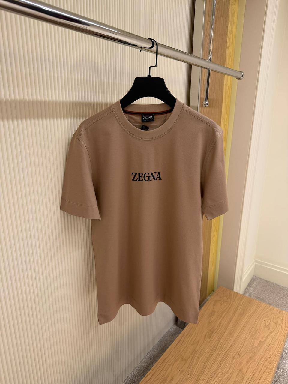 Zegna #UseTheExisting™ Cotton T-Shirt – Camel