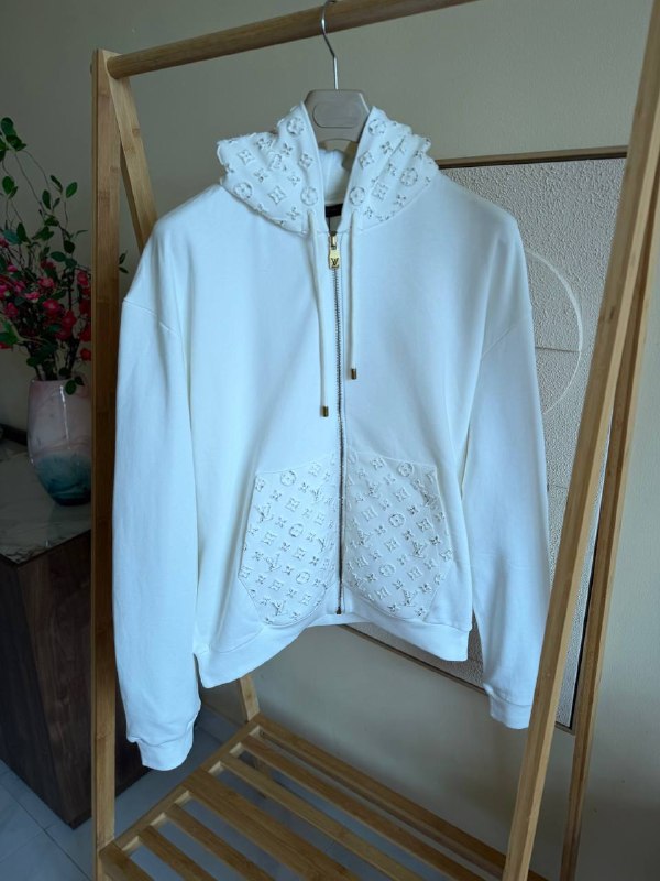 Louis Vuitton Reflective Zippered Hoodie