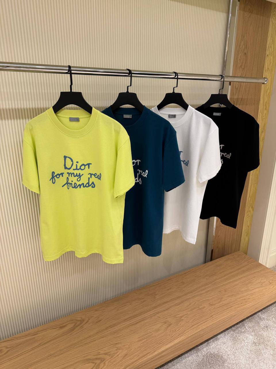 Dior and Hylton Nel Relaxed-Fit T-Shirt — Teal