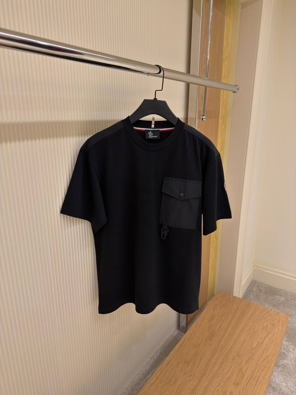 Moncler Grenoble Pocket T-Shirt – Black