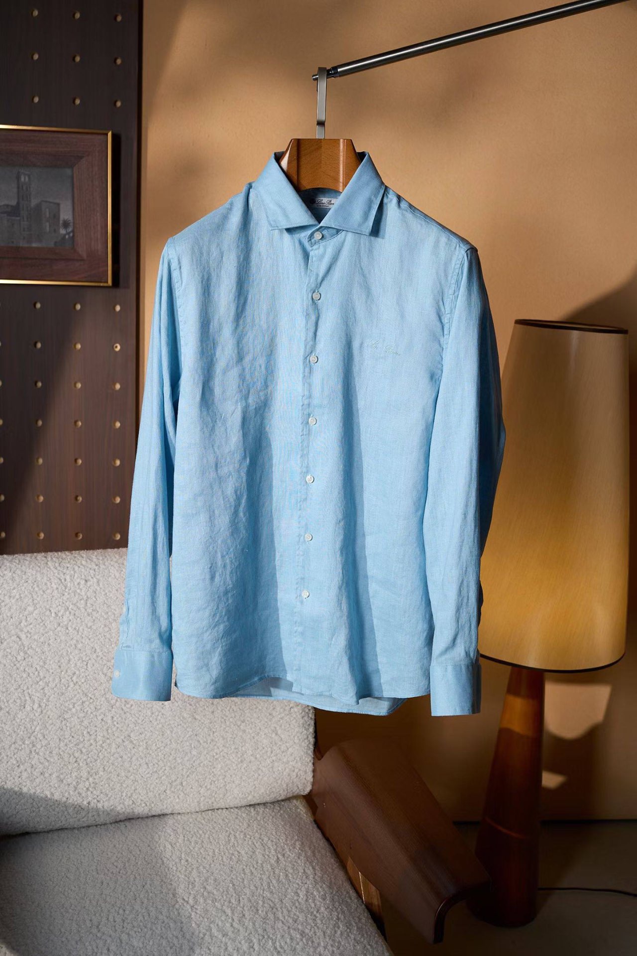 Loro Piana Linen Shirt - Light Blue