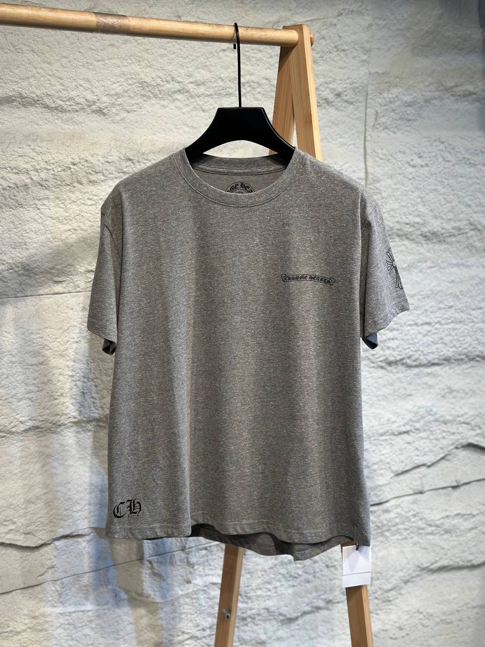 Chrome Hearts Cemetery Cross Outline Tee