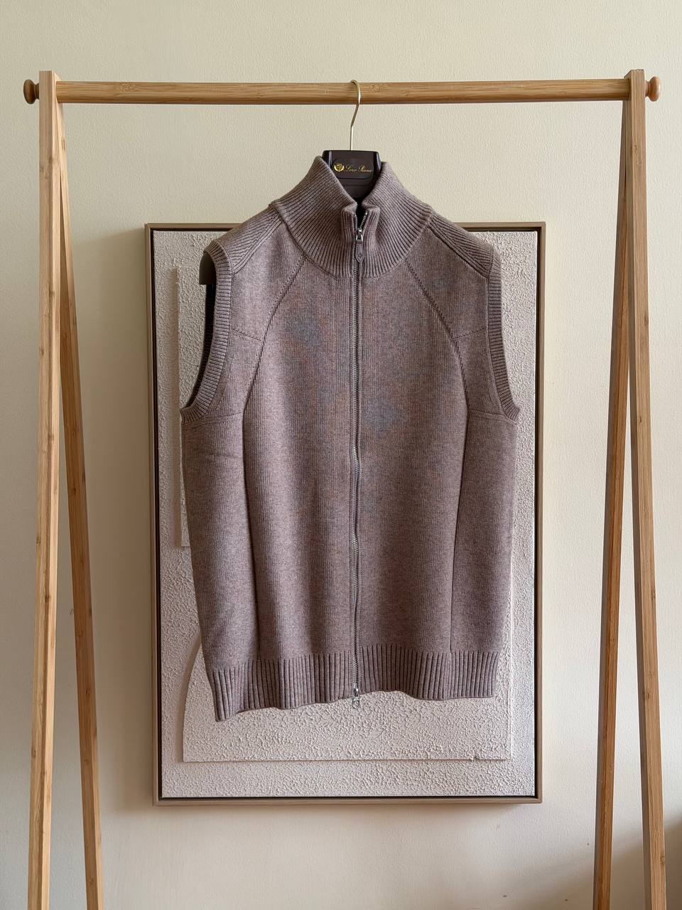 Loro Piana Zip Knit Vest