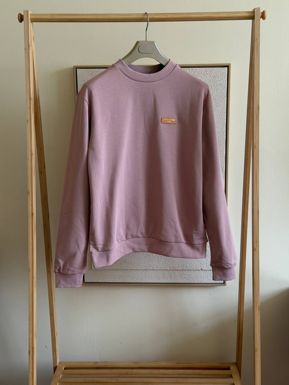 Louis Vuitton Vintage-Dyed Effect Sweatshirt (Pink)
