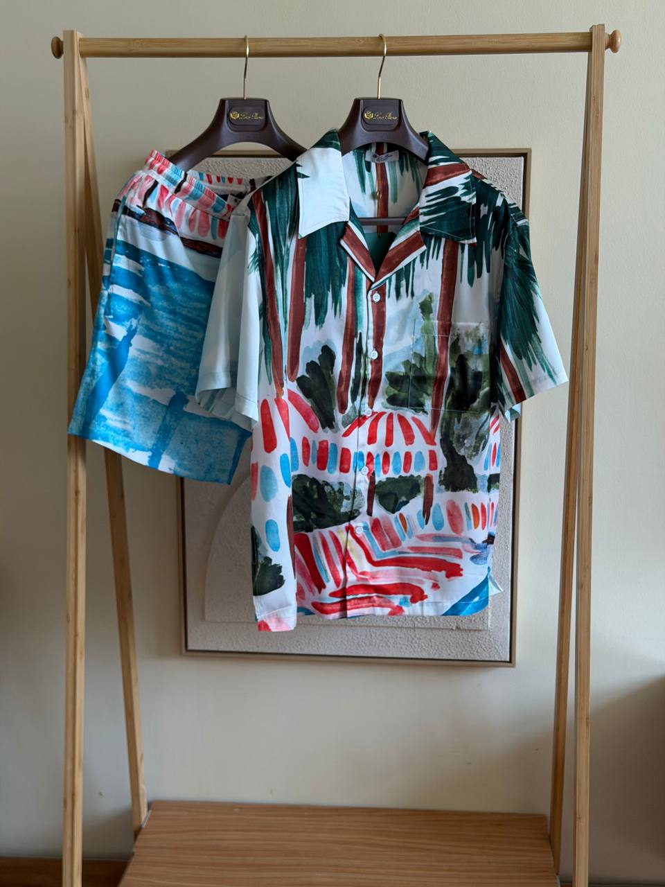 Loro Piana Federico Shirt & Shorts Set